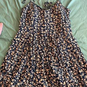 Xhilaration blue floral dress